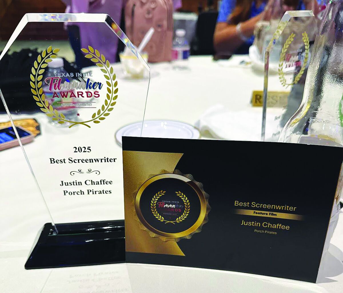 Chaffee of Fryeburg wins Texas Indie screenwriter award